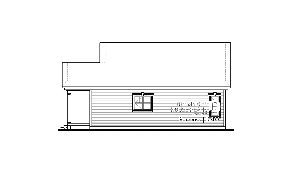 rear elevation - Provence