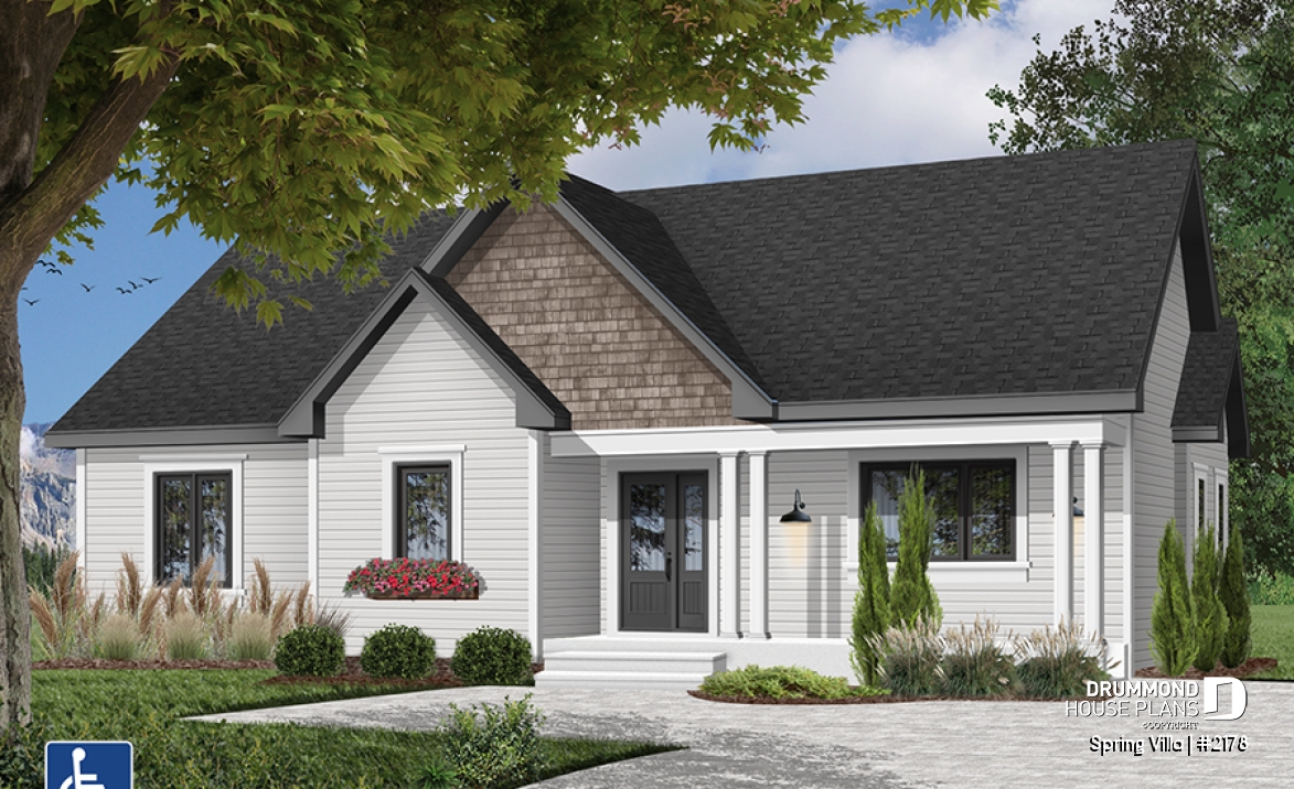 Color version 2 - Front - Spring Villa