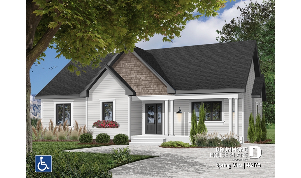 Color version 2 - Front - Spring Villa