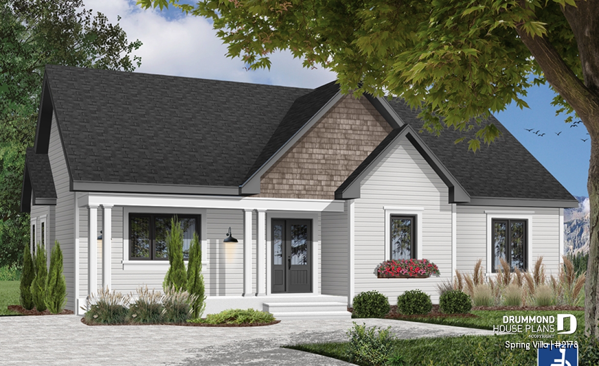 Color version 2 - Front - Spring Villa