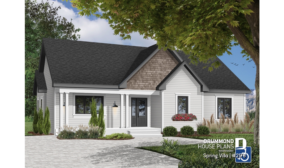 Color version 2 - Front - Spring Villa