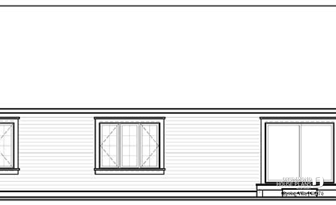 rear elevation - Spring Villa