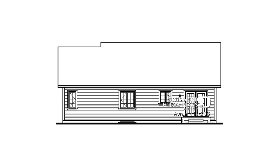 rear elevation - Avram 4