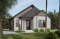 front - BASE MODEL - Affordable small home plan, 2 to 4 bedrooms, open-concept layout, optional finished basement ($) - Lova