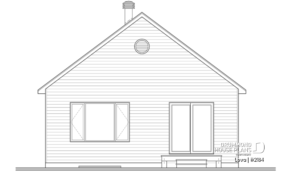 rear elevation - Lova