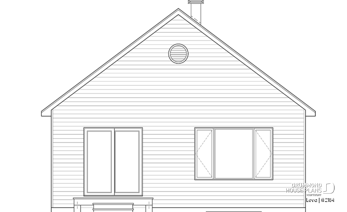 rear elevation - Lova