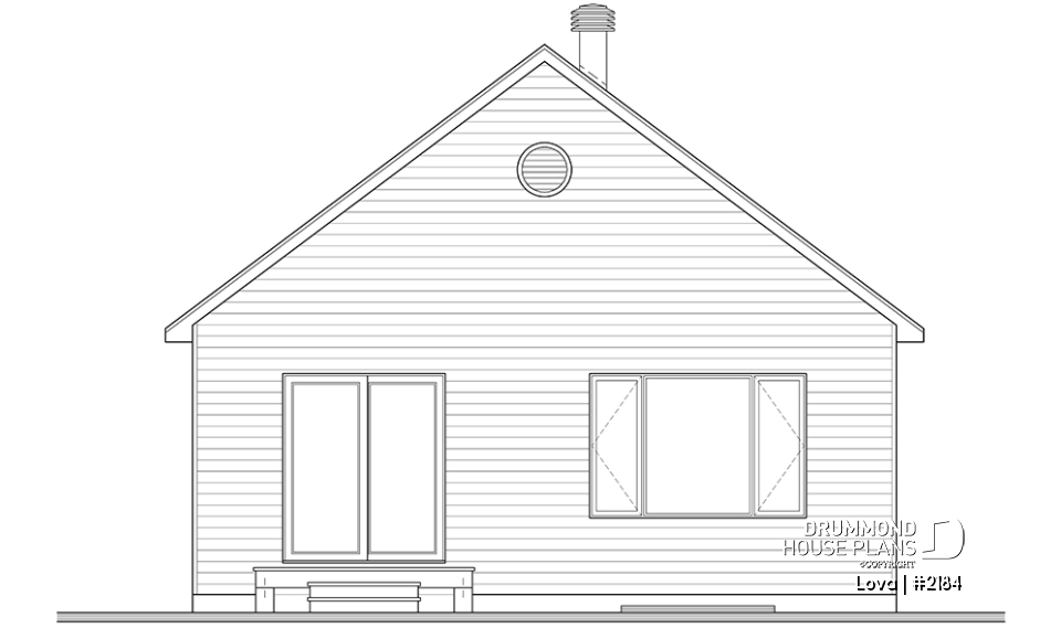 rear elevation - Lova