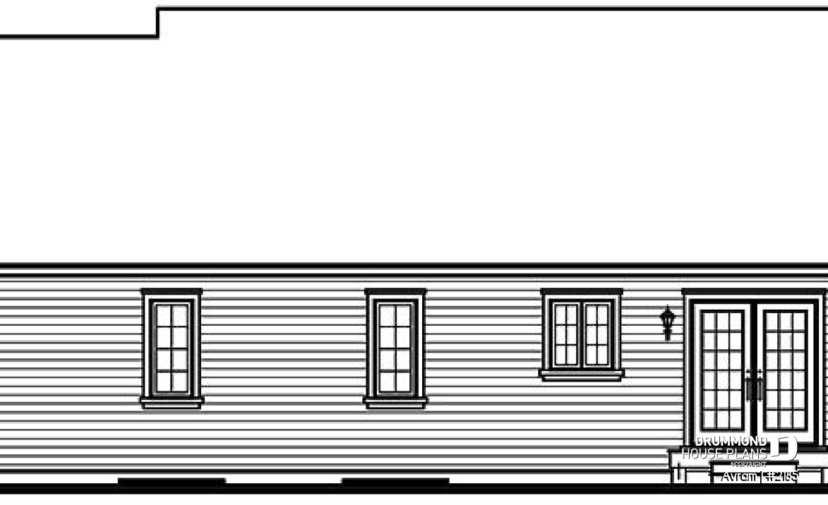 rear elevation - Avram