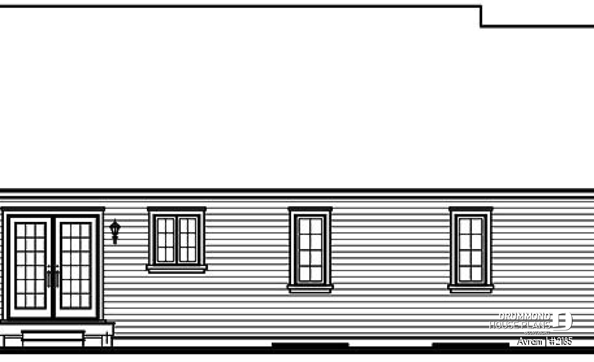 rear elevation - Avram