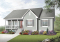 front - BASE MODEL - Budget conscious Ranch 3 beds house plan, open floor concept, laundry on main floor, great master bedroom  - Avram 2