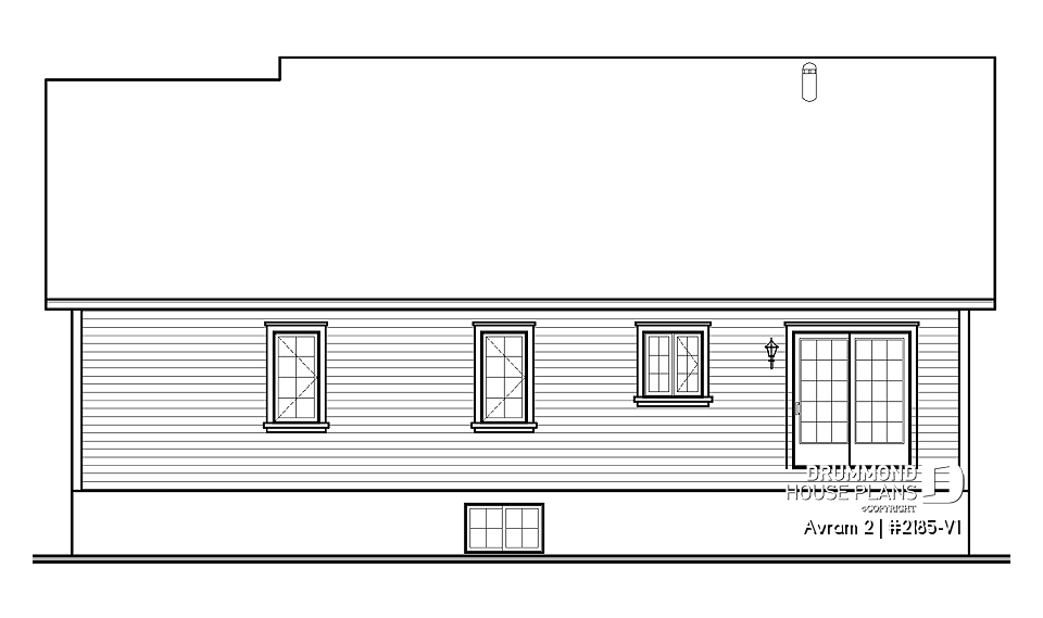 rear elevation - Avram 2