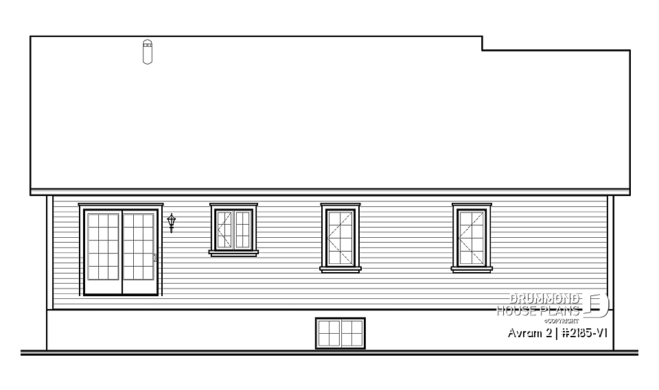 rear elevation - Avram 2