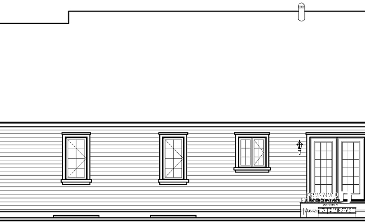 rear elevation - Avram 3