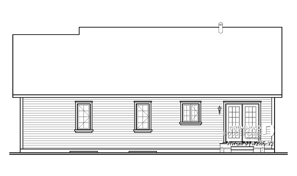 rear elevation - Avram 3