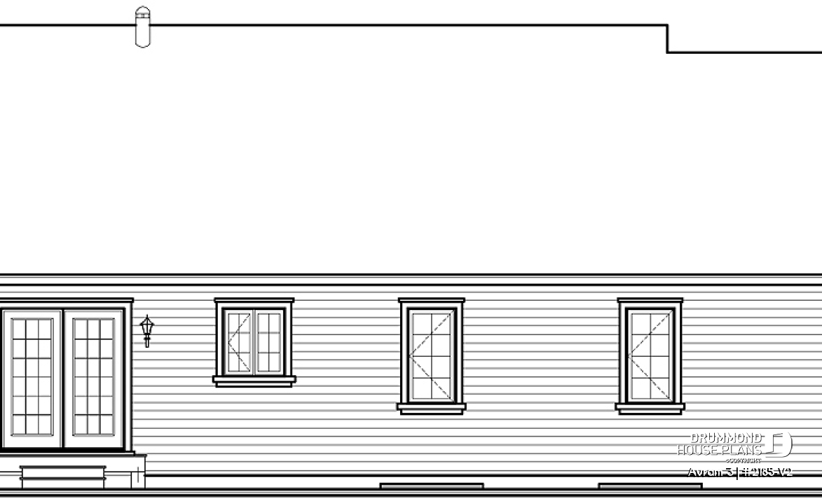 rear elevation - Avram 3