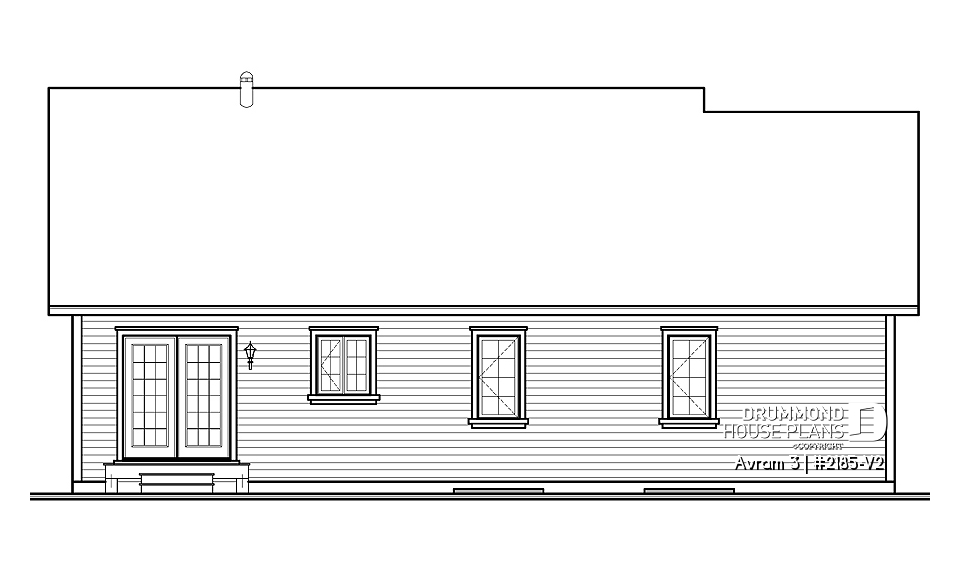 rear elevation - Avram 3