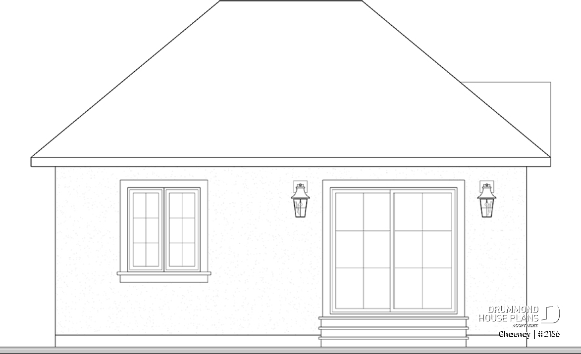 rear elevation - Chauncy