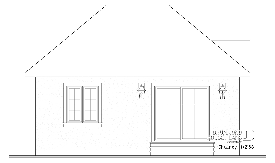 rear elevation - Chauncy