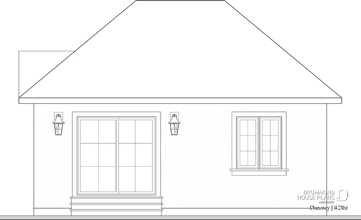 rear elevation - Chauncy