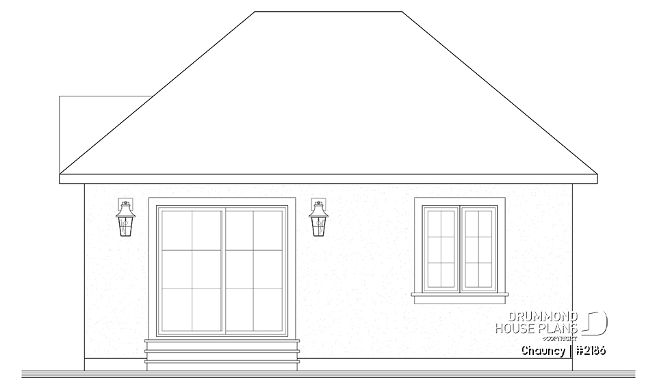 rear elevation - Chauncy