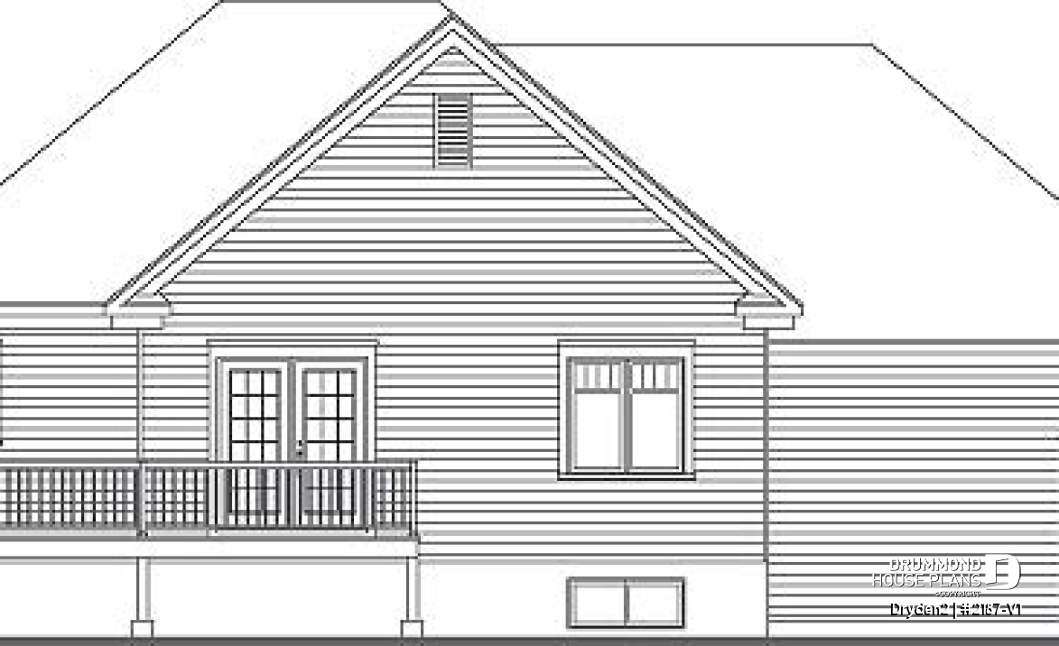 rear elevation - Dryden2