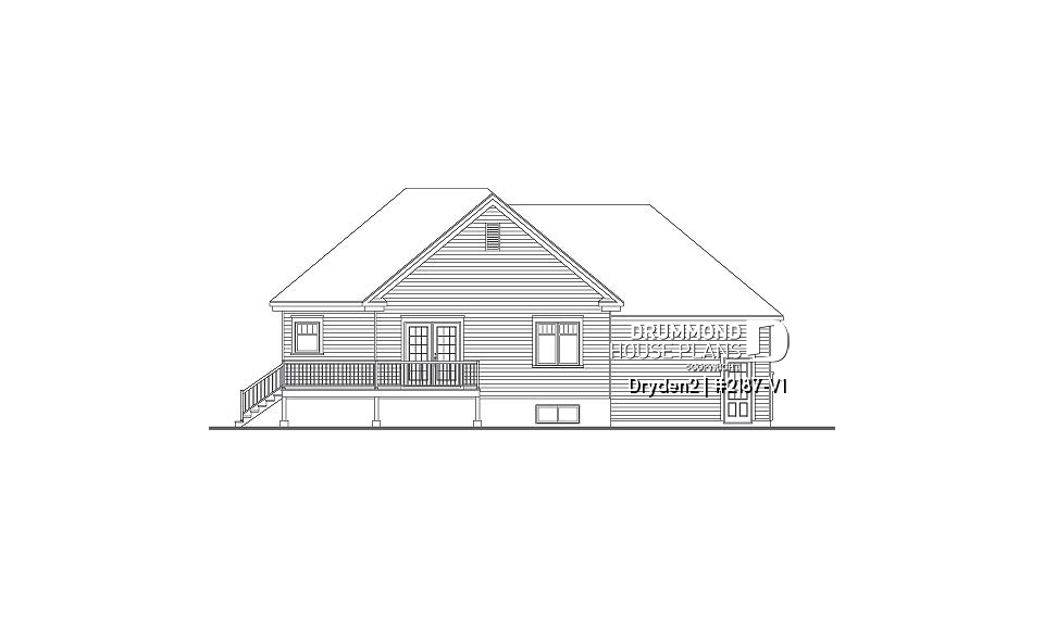 rear elevation - Dryden2