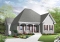 front - BASE MODEL - Popular single storey home plan with large living room and kitchen island, pantry - Dryden 3