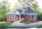 front - BASE MODEL - One-storey 2 bedroom house plan with lots of natural light - Porticus