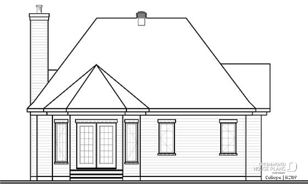 rear elevation - Calliope