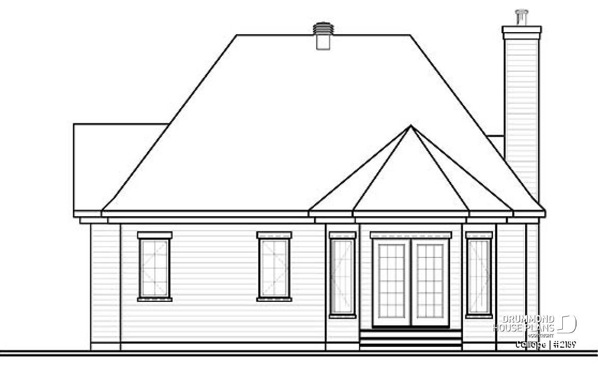 rear elevation - Calliope