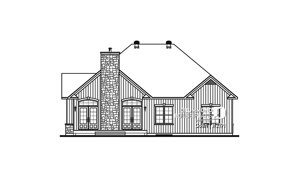 rear elevation - Collin