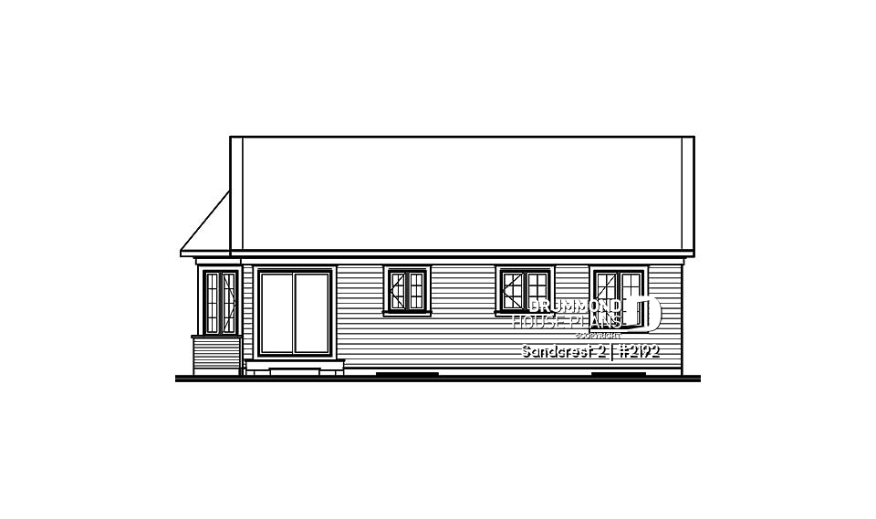 rear elevation - Sandcrest 2