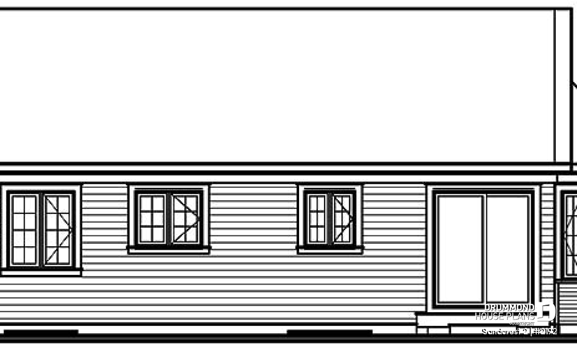 rear elevation - Sandcrest 2