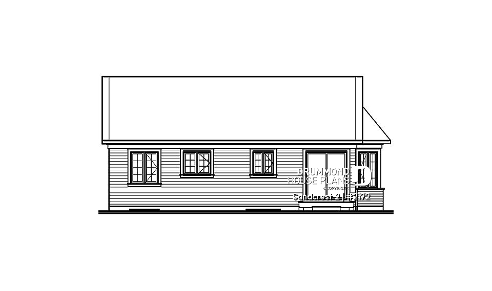 rear elevation - Sandcrest 2