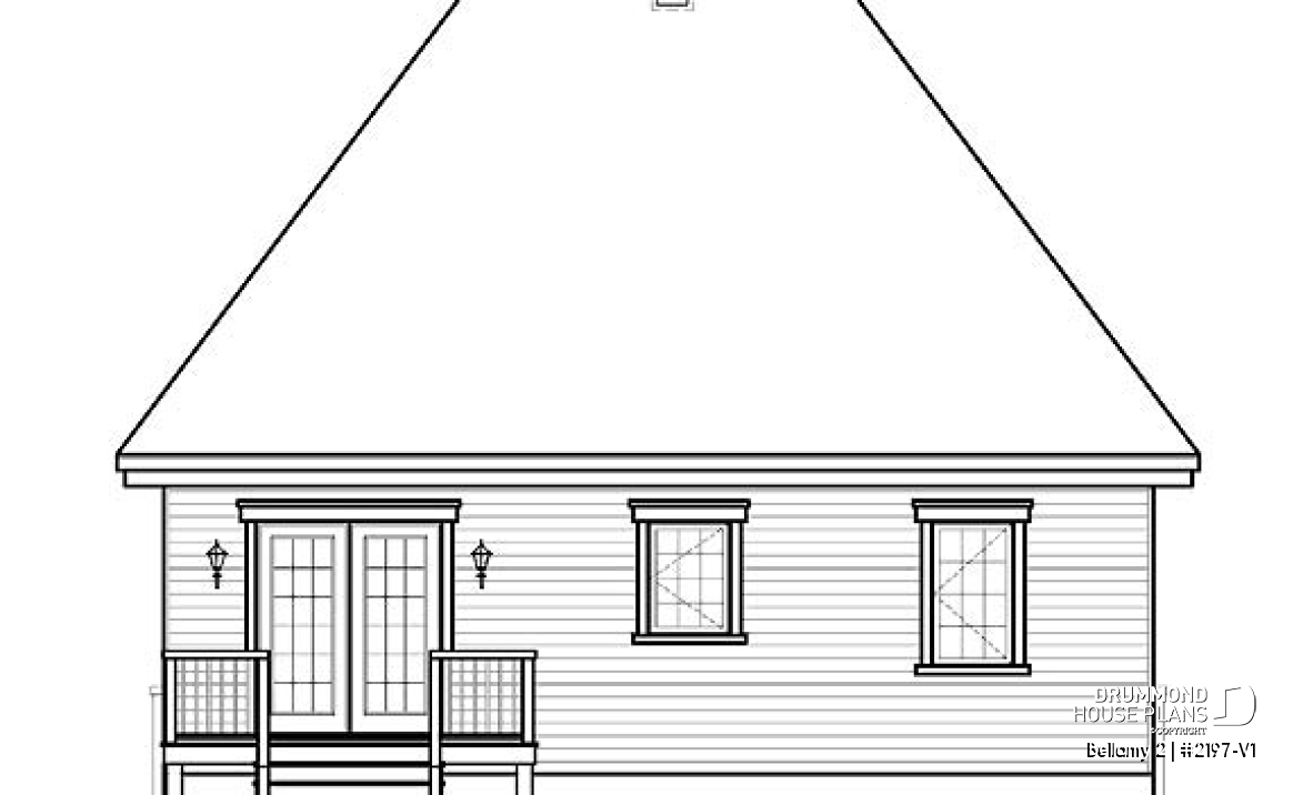 rear elevation - Bellamy 2