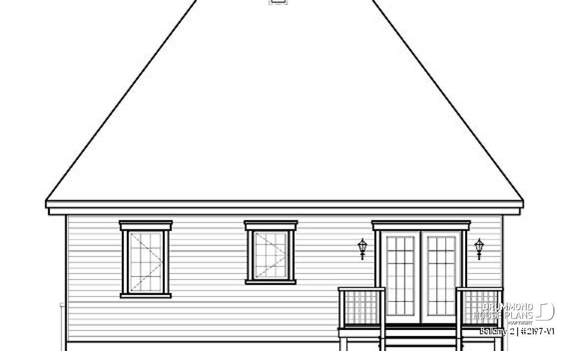 rear elevation - Bellamy 2