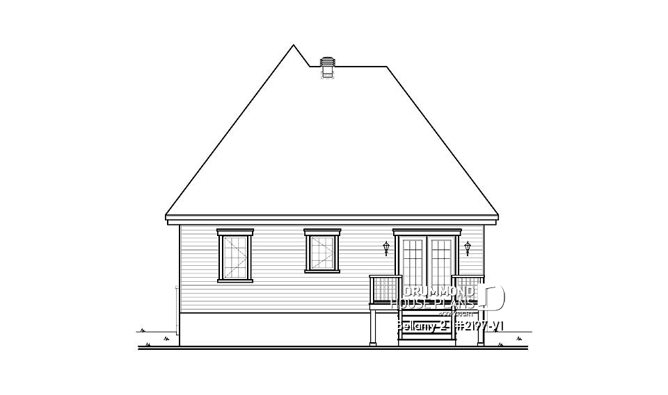 rear elevation - Bellamy 2