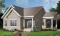 front - BASE MODEL - Empty nester one bedroom cottage style home, affordable, functional, one full bathroom, 9' ceiling - Provence 3