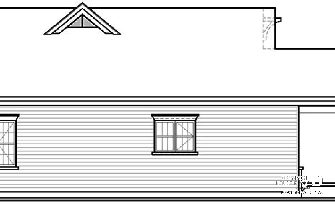 rear elevation - Provence 3