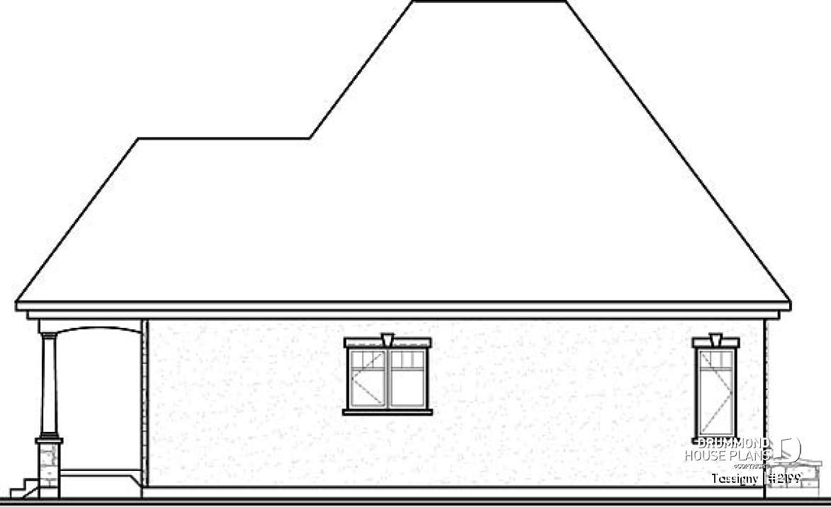 rear elevation - Tassigny