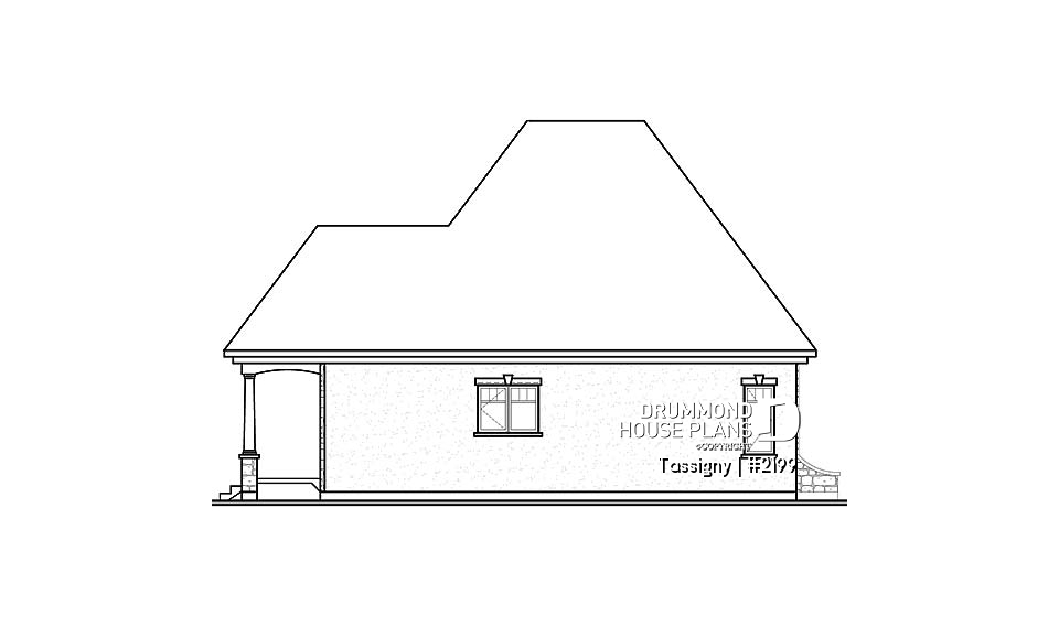 rear elevation - Tassigny