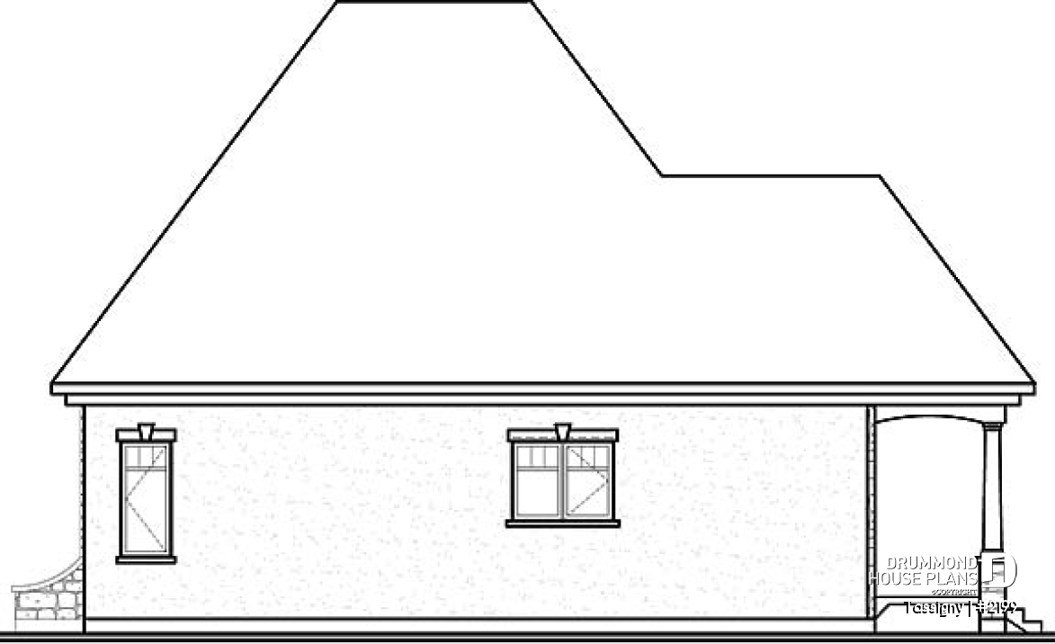 rear elevation - Tassigny