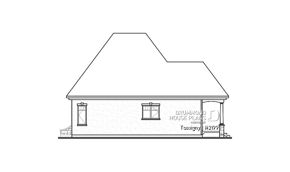 rear elevation - Tassigny