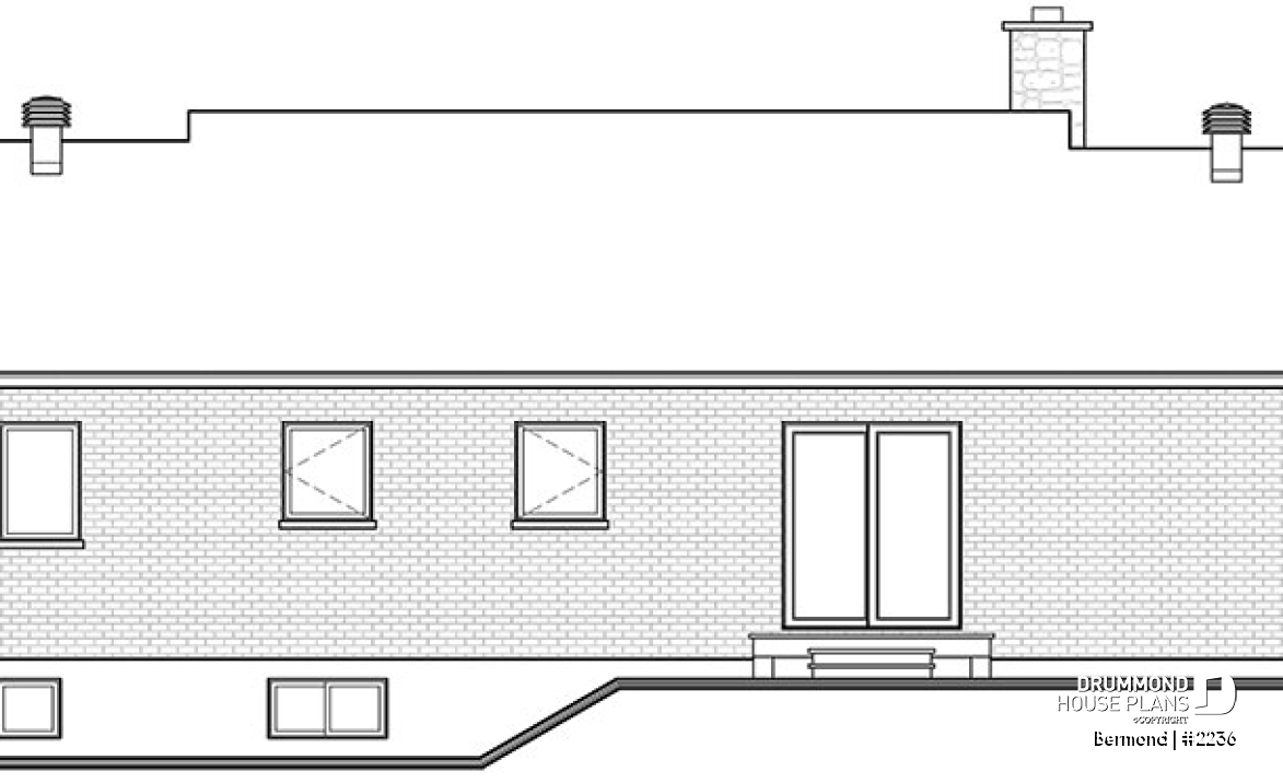 rear elevation - Bermond