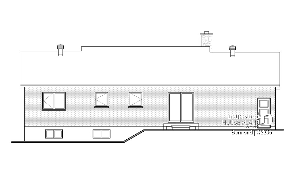 rear elevation - Bermond