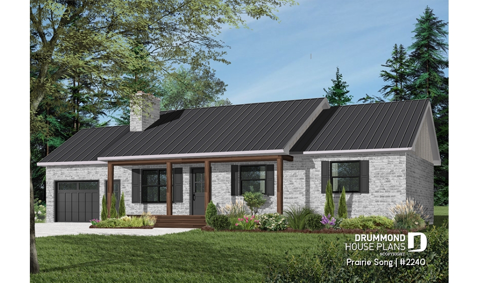 Color version 1 - Front - Prairie Song