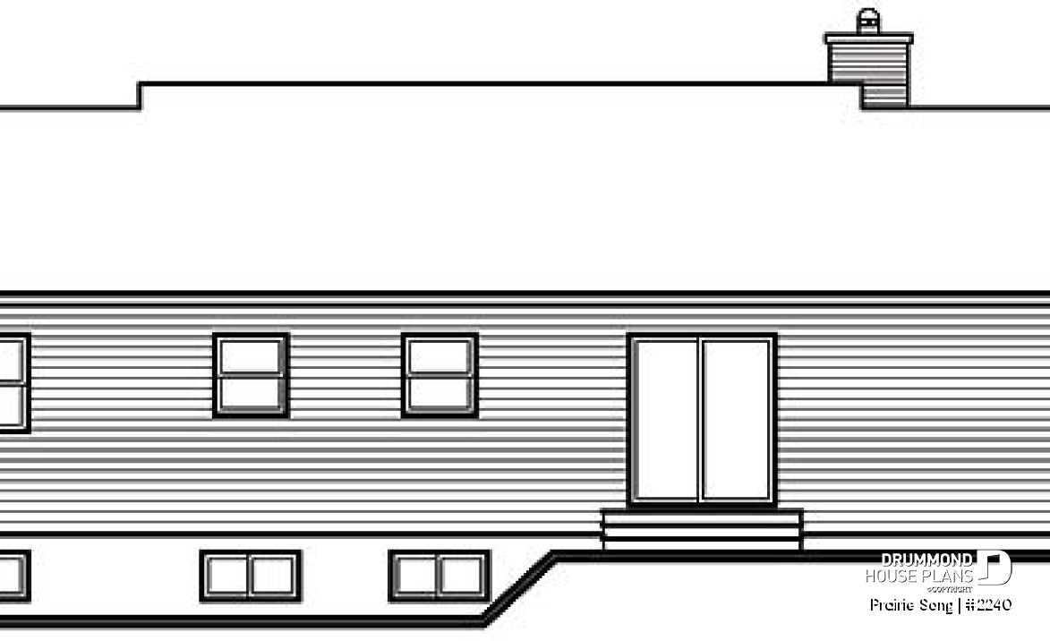 rear elevation - Prairie Song