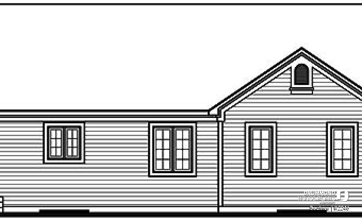 rear elevation - Beatrice