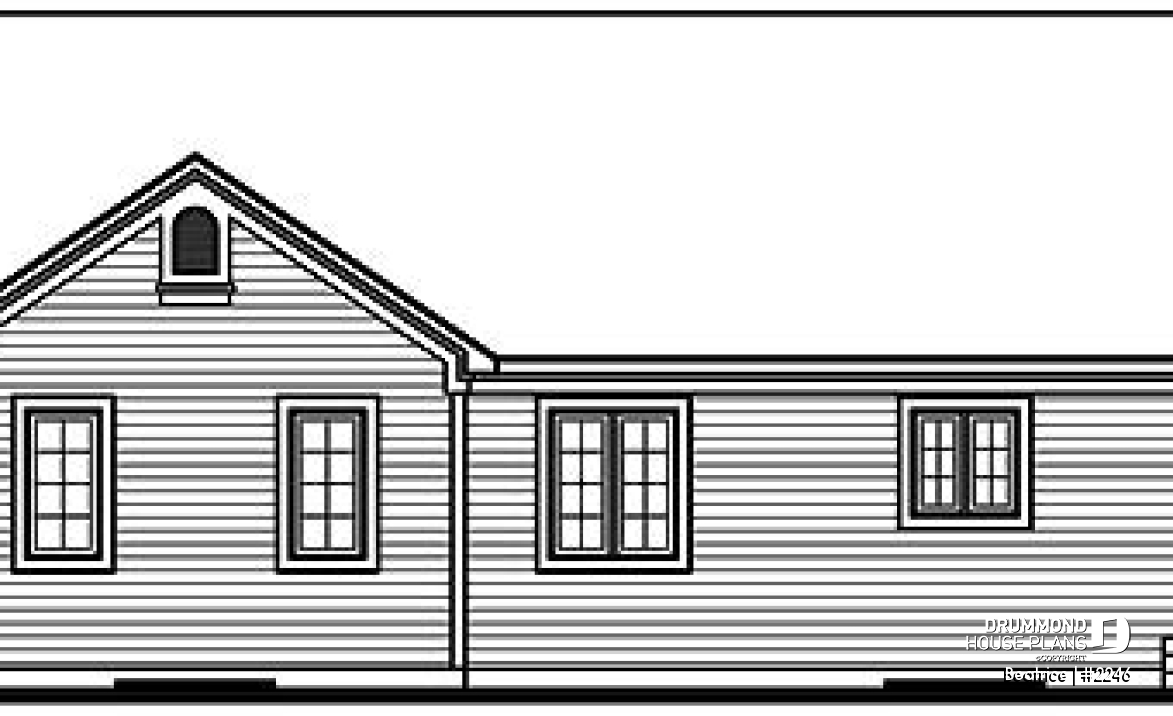 rear elevation - Beatrice