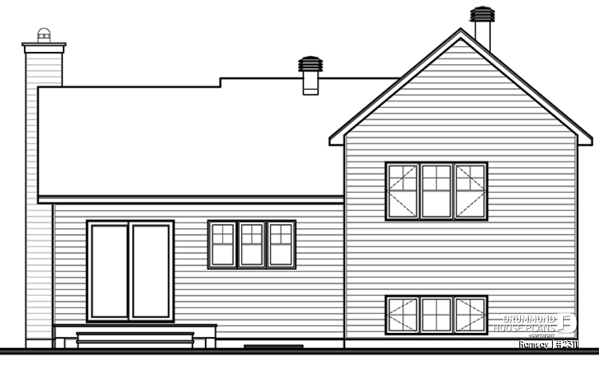 rear elevation - Ramsay